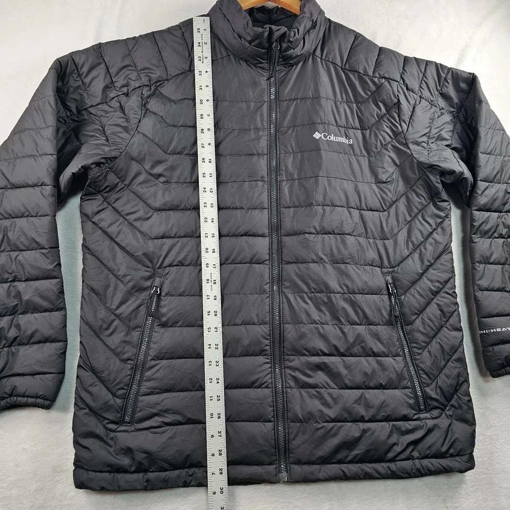 Columbia Powder Lite Jacket Insulated Mens Large Puffer Packable Lightweight Zip